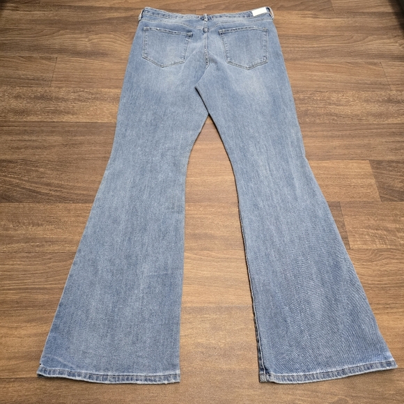 Dear John Panorama Stretch Flare Denim Jeans Women’s Size 31 - Picture 2 of 7
